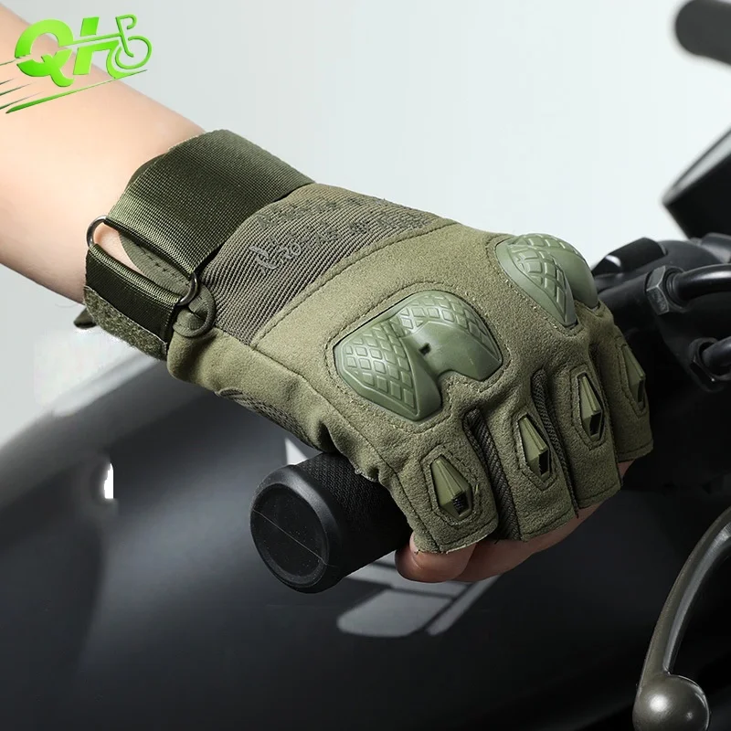 

Tactical Motorcycle Gloves Electric Bikes Half Finger Military Hunting Airsoft Paintball motocicleta Motorcycles Accessories