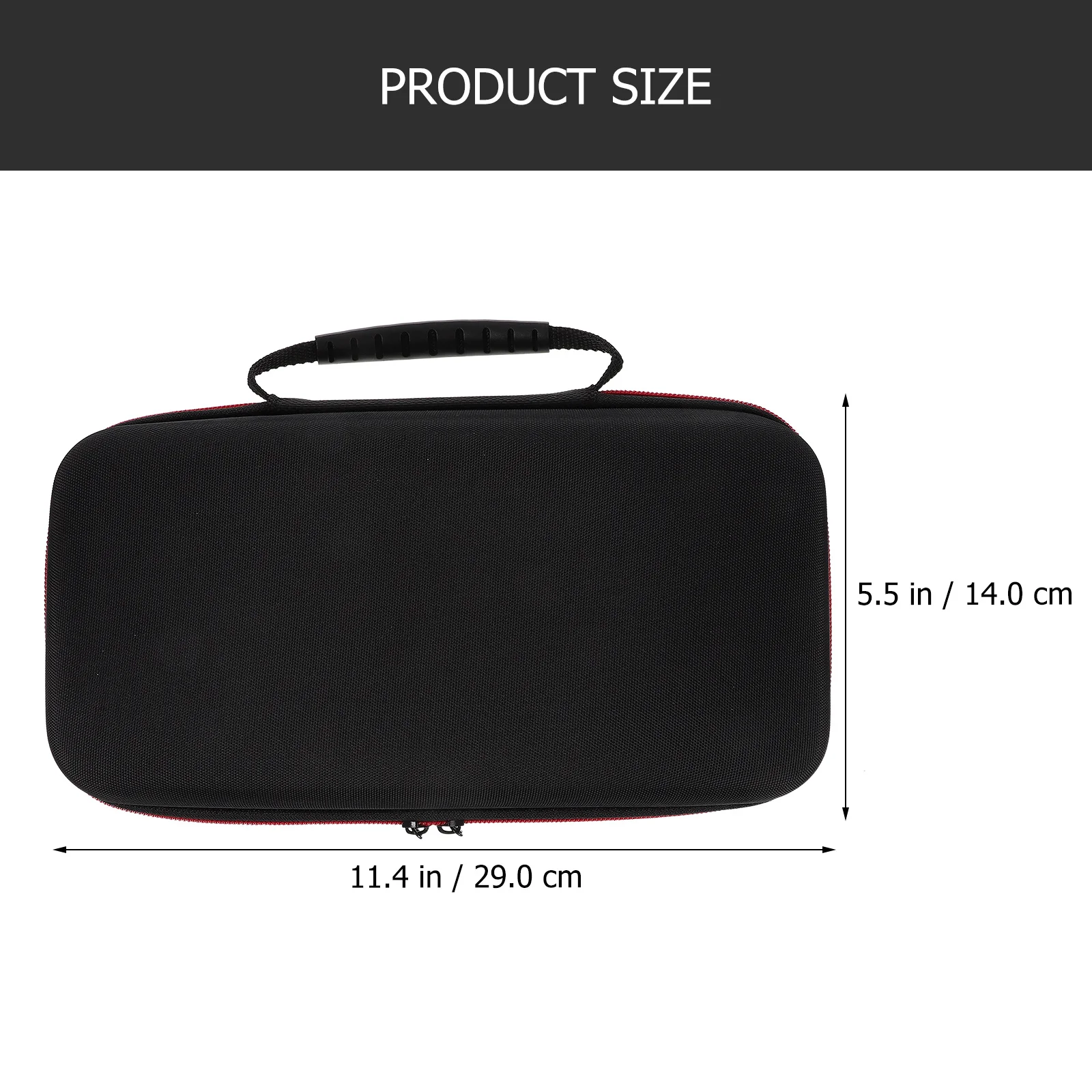 

Durable Microphone Case Wireless Mic Storage Bag Shockproof Portable Carrier for Accessories and Lightweight Design