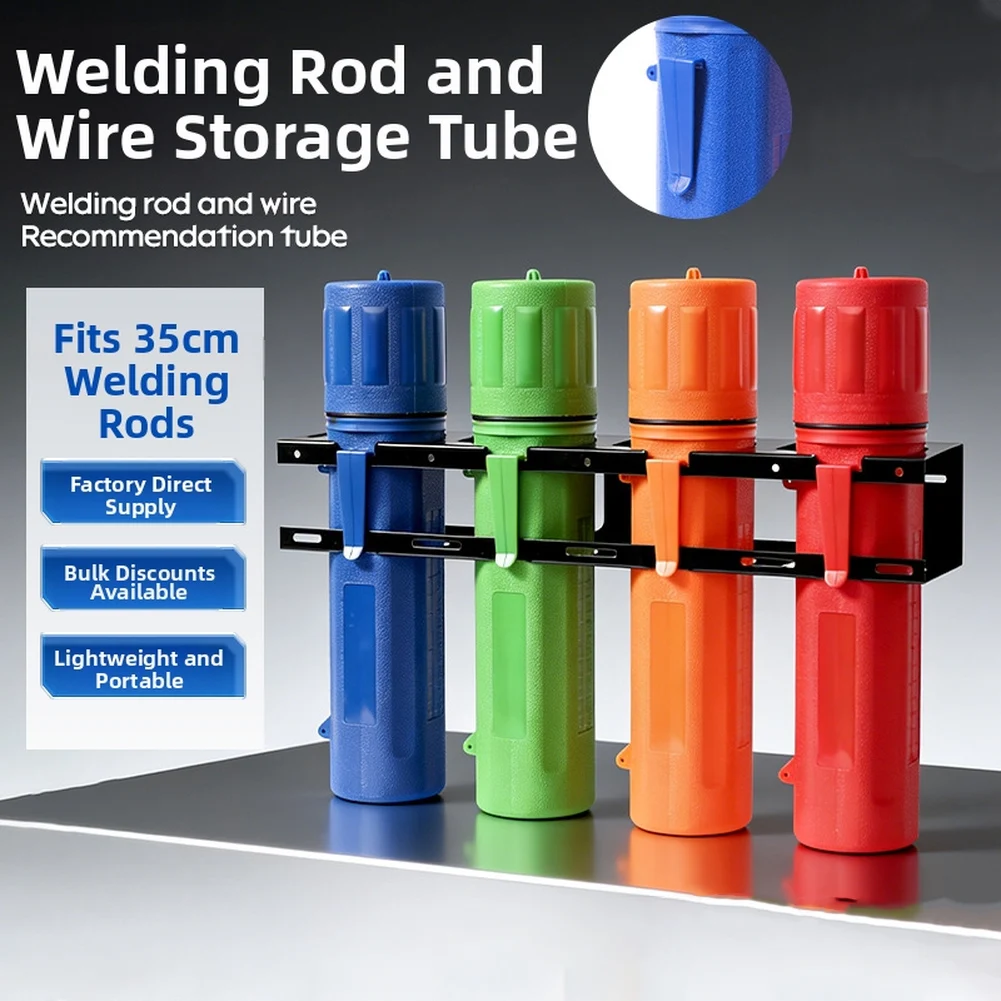 Strong Metal Construction Welding Electrode Storage Tube Holder for Moisture Prevention and Functional Portability
