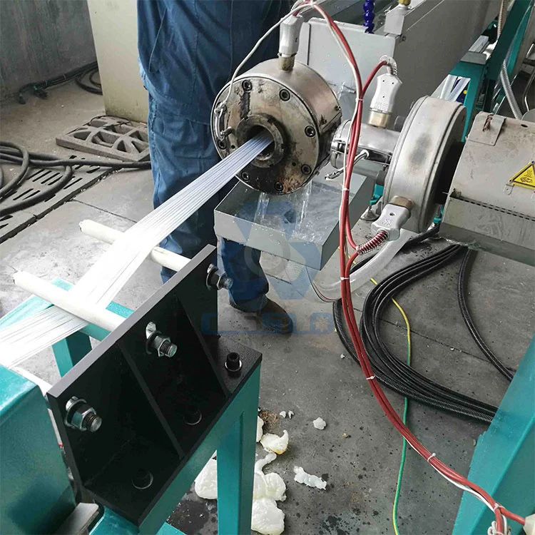 POLYESTER CORDED COMPOSITE STRAP PRODUCTION LINE