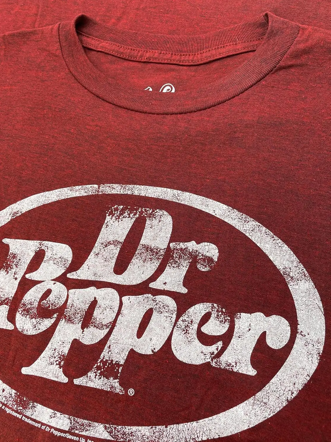 Tee Luv Men's Faded Pepper Soda Logo Shirt