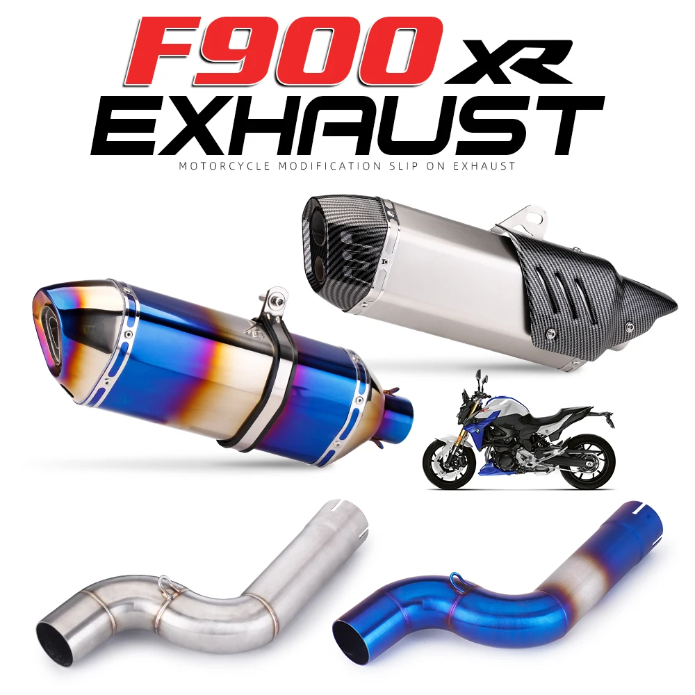 

Slip-On Mid-Section Stainless Steel Center Link Pipe for Motorcycle Exhaust Suitable for F900R F900XR 2020-2021
