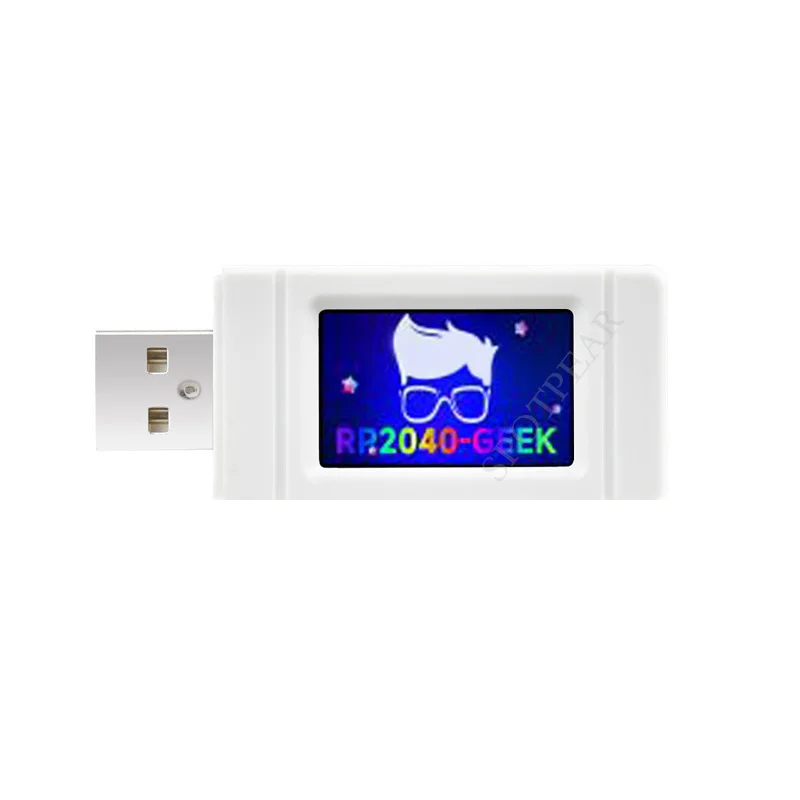 

Raspberry Pi Pico RP2040 USB debugging downloader RP2040-GEEK development board with 1.14inch LCD 65K 240x135