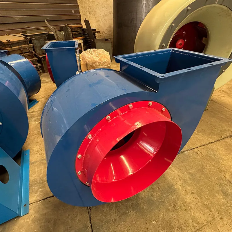 Customizable Voltage Industrial Radial Fan 380V Centrifugal Motor Carbon Steel/Stainless Steel Dust Collector