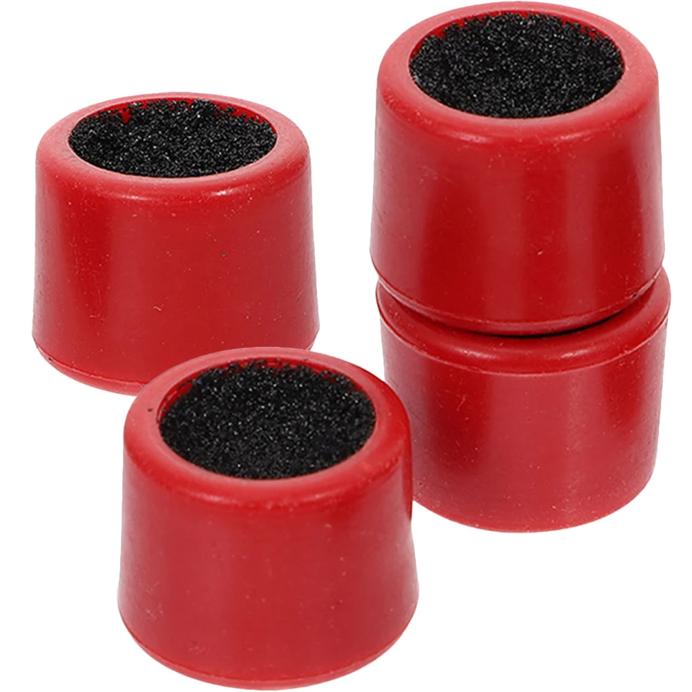 

4 Pcs Pool Cue Tip Shaper Plastic Sander Billiards Grinder Corrector Tool Round Shape Repair Snooker Stick Accessories