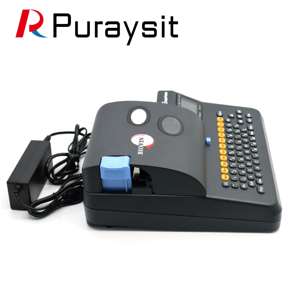 S800E English Version Cable Label ID Printer Electronic Lettering Machine PVC Tube Shrink Tube Printer Replace S650E