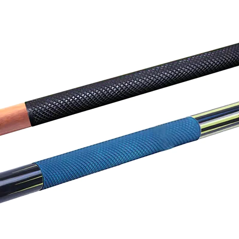 30 センチメートルビリヤードグリッププールキューバットスリーブプロテクタービリヤードラップゴム織りキューグリップビリヤードアクセサリー 6 色オプション