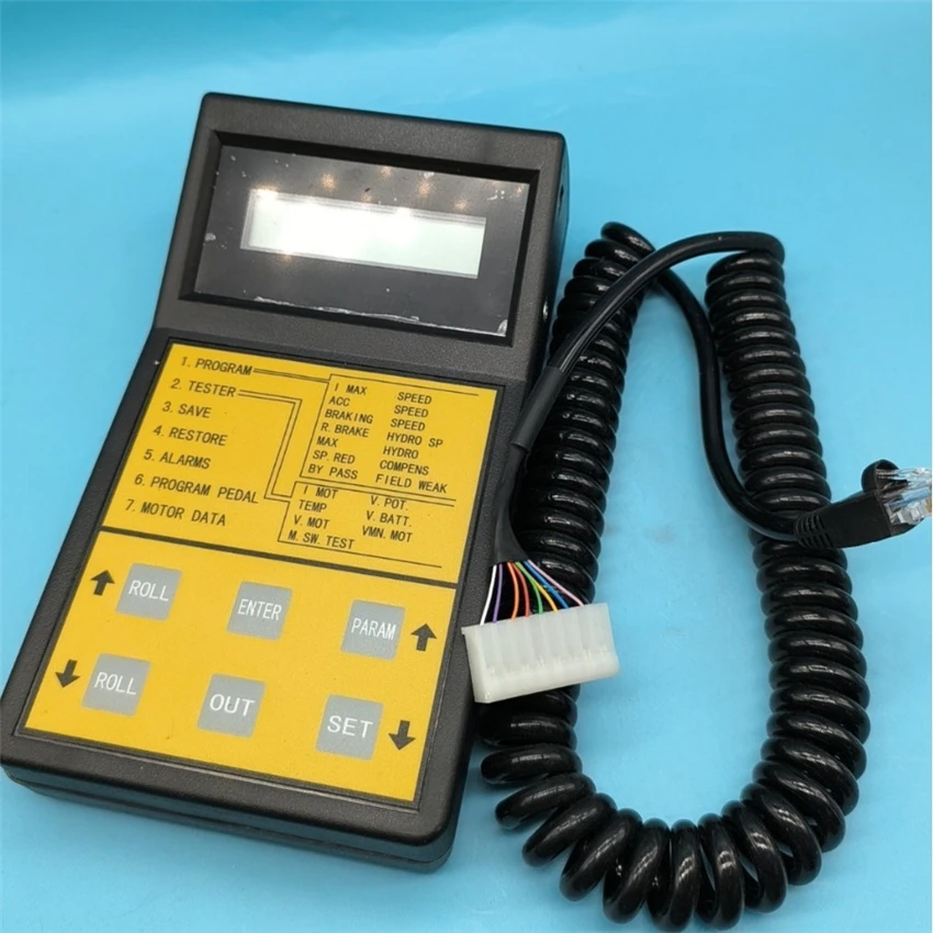 Electronic Control Program Parameter Electric Forklift Fault Code Detector Handheld Unit Programmer For ZAPI Controller