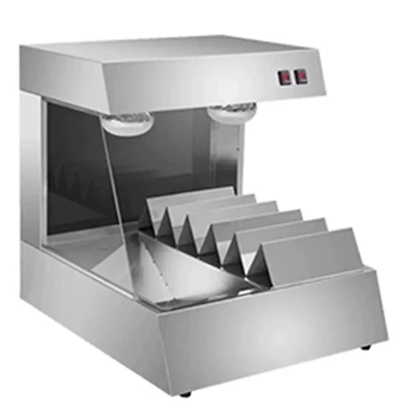 Hamburger Shop Simple Fries Workstation Commercial Heavy-Duty Stainless Steel Insulated Oil Control Trough Deep-Fry (Customized)