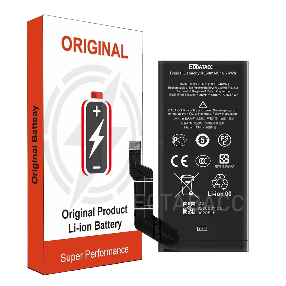 Batería de repuesto 100% original nueva GLU7G para Google Pixel 6A, incluye herramientas gratis 4