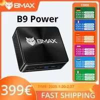 BMAX B9 Power Mini PC Intel Core I9-12900H Turbo Frequency 5.0GHz 24GB DDR5 RAM 1TB NVMe SSD WiFi 6 Bluetooth 5.2 Pc Gaming