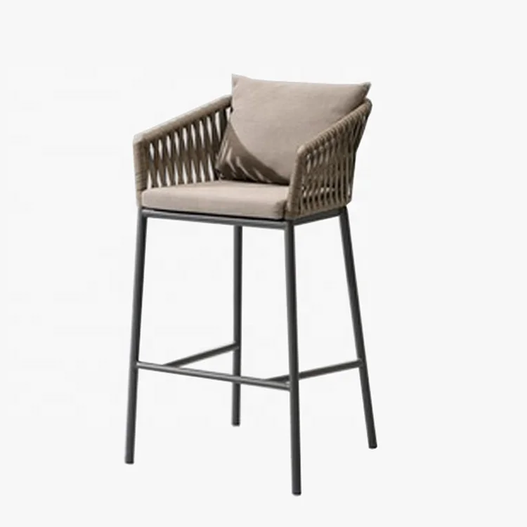 

Bar Table High Chair Hotel Garden Bar Wicker