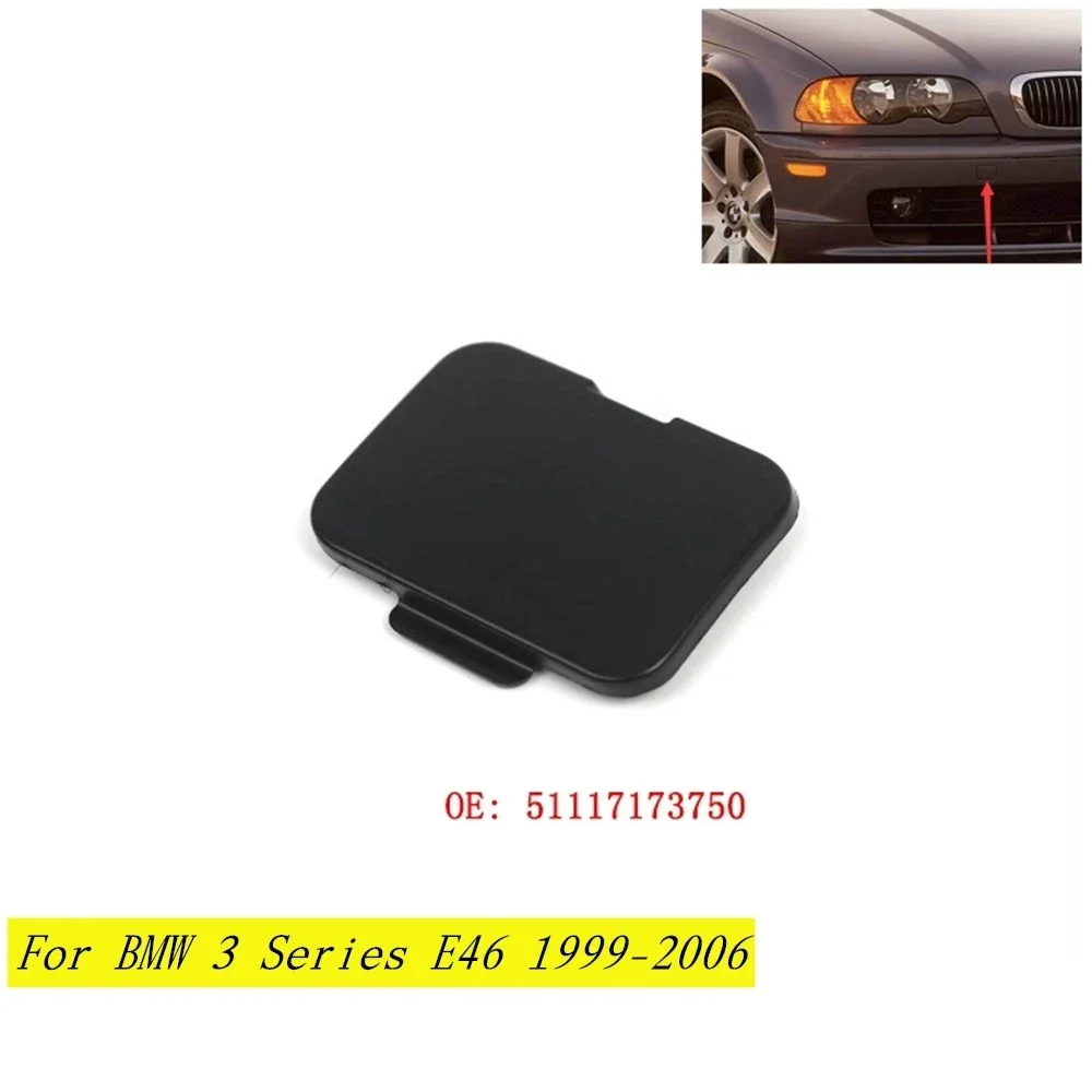 

Для BMW 3 серии E46 Coupe Cabrio 1999 2000 2001 2002 2003 2004 2005, крышка фаркопа переднего бампера, крышка сцепного устройства прицепа 51117173750