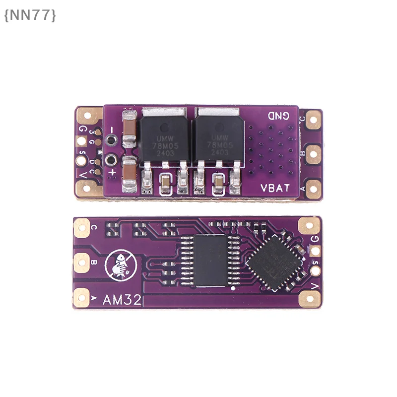 【FEB-NN77】32-bit AM32 Enhanced ESC 40A High Power Speed Regulator - 2-4S Support PWM Signal for Crawler Model Airplane Motors