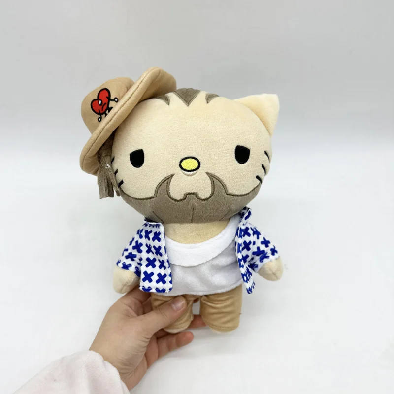 Hello Kitty as Bad Bunny 26CM Plush Doll Plushies Stuffed Toys Lovely Pillow Dolls Kids Boys Girls Birthday Gifts