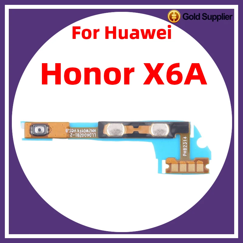 For Huawei Honor X6A Power ON OFF Volume Camera Key Button Switch Flex Cable Replacement