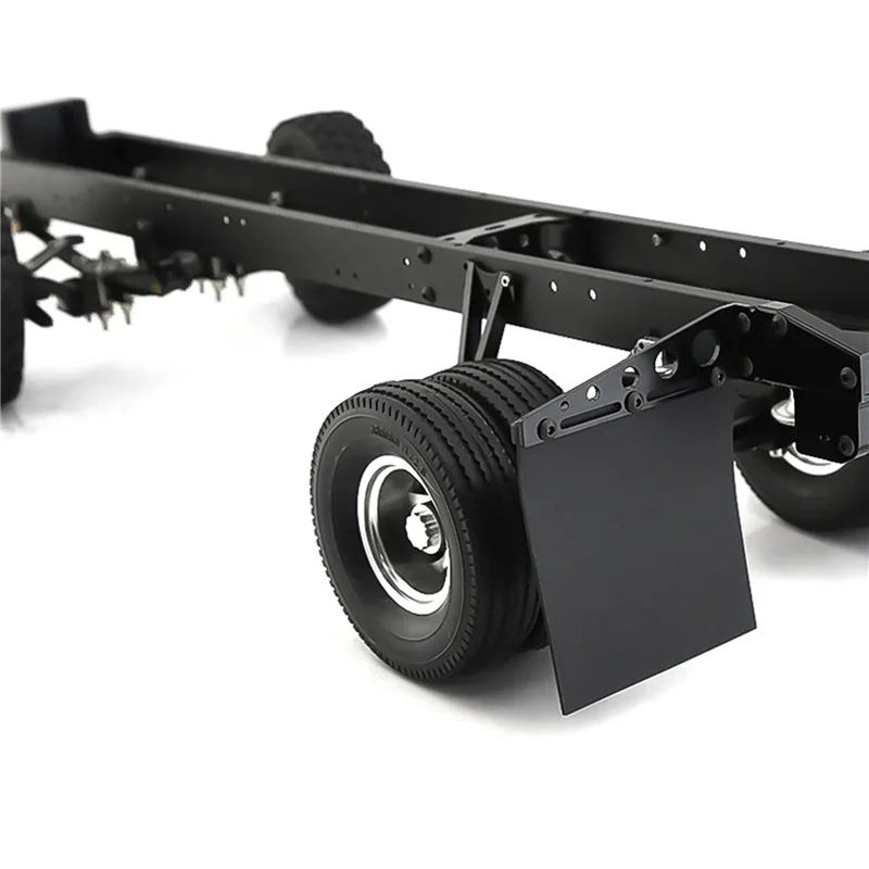 【ABUP】2 Pair Mud Flaps Fender Decoration For Tamiya 1/14 RC Truck Tractor Trailer Car Tipper SCANIA MAN DIY Upgrade Parts