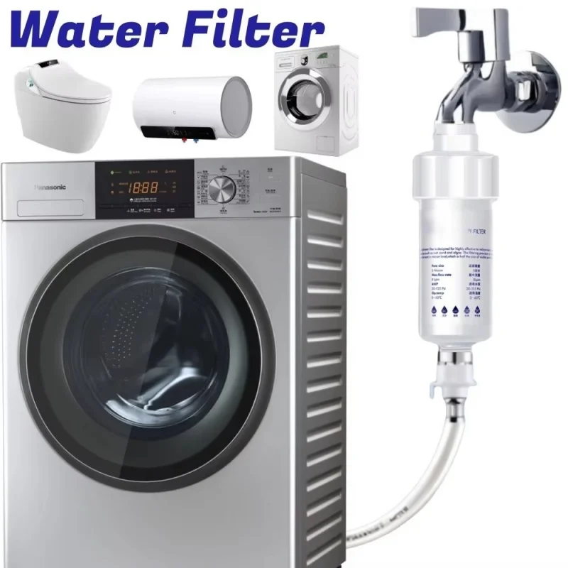 Vorfilter Wasserfilter PP Baumwolle Filterkartusche Entfernung Schwermetallreiniger Haushalt Waschmaschine Dusche Wasserfilter