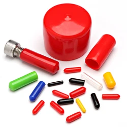 Screw Protection Sleeve Rubber Cap Set Stopper Insulating Cover Seals Silicone Cable Tube End Caps Protective Thread Plugs Deant