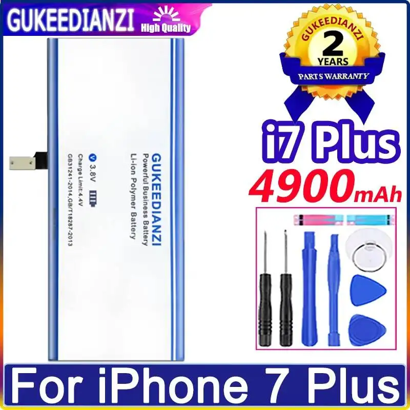Reemplazo confiable de carga rápida de la batería 4900Mah del teléfono móvil para Apple Iphone 7 Plus