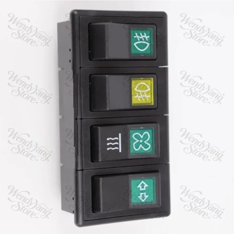Suitable for Turning on/off Loaders, Forklifts, Workbenches, Headlights, Steering Fans, Wiper Arms, 1PC