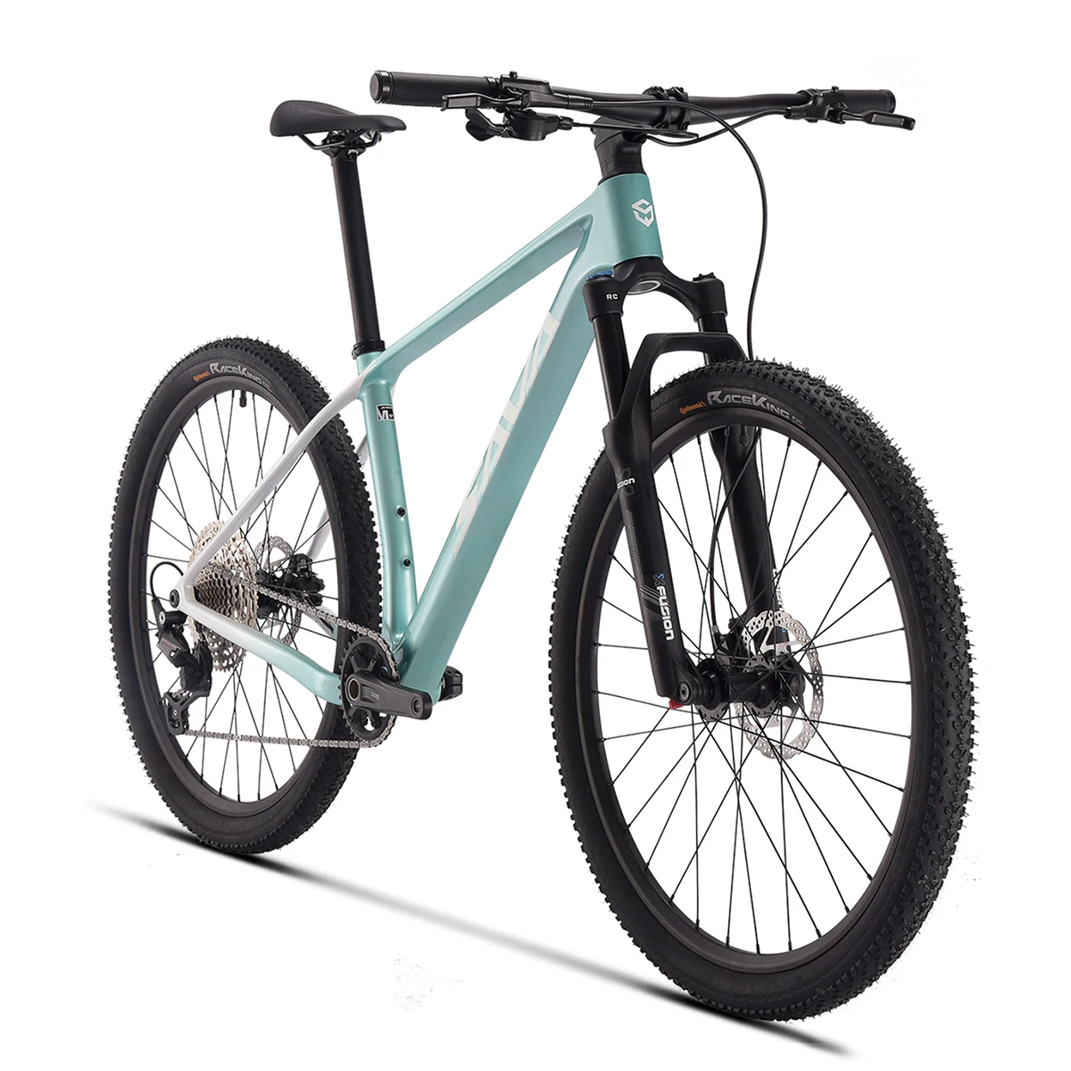 SAVA Men's Carbon Fiber Mountain Bike 12-Speed Adult MTB Bicycle Frame 27.5/29 Inch Shimano M6100 Components