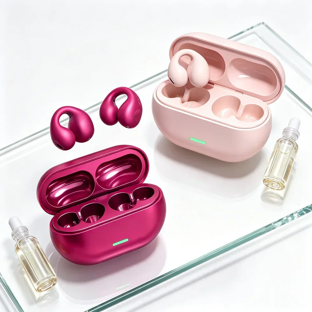 TWS Fone Bluetooth Earbuds Wireless Headset Bring Balanced Stereo Rendering, Sensitive Mic, Seamless Pairing for Travel