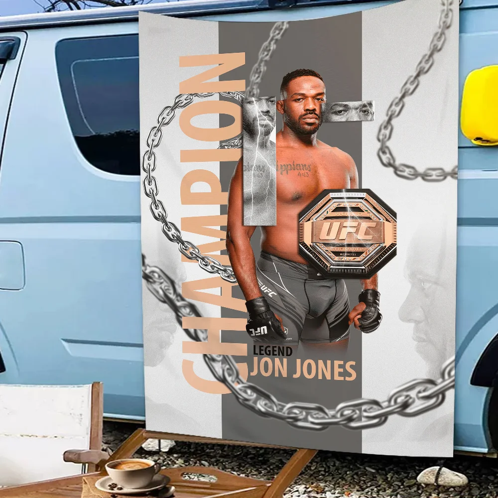 Sports U-Ufc J-Jon J-Jones flag For Living Room Home Dorm Decor Art Garage Bar Wall Club Live Decoration Banner