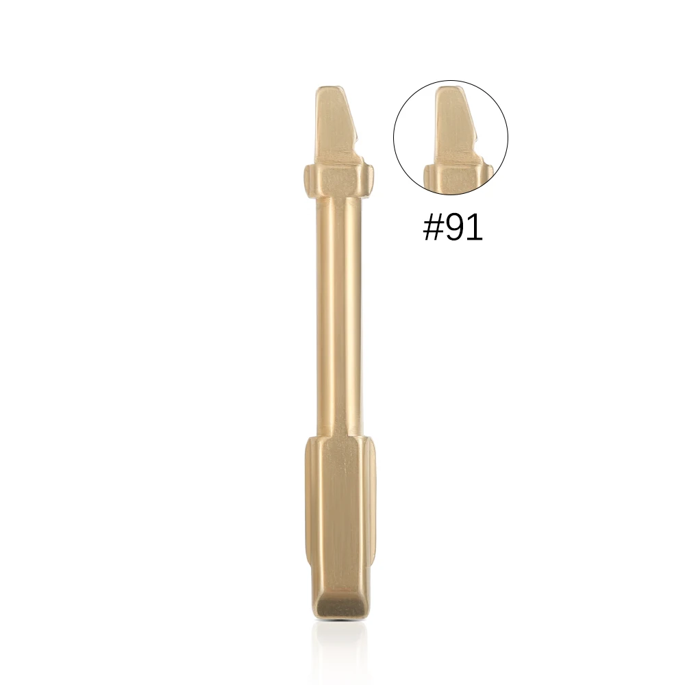 10 sztuk/partia oryginalny NO.91 wymiana klucz ostrze samochodu puste KD VVDI JMD dla Ford Mondeo odwróć zdalnego klucz ostrze #91