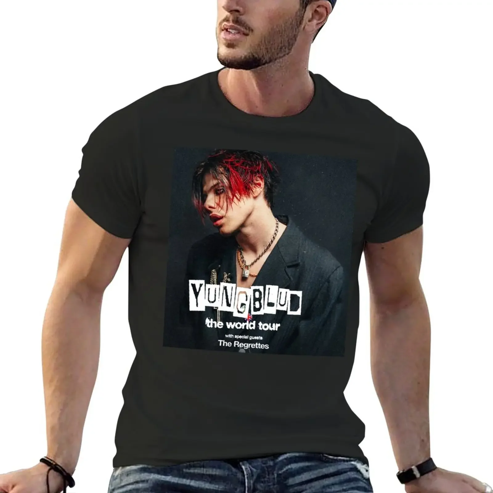 

Yungbluth 2023 T-Shirt blanks funnys customizeds plain black t shirts men