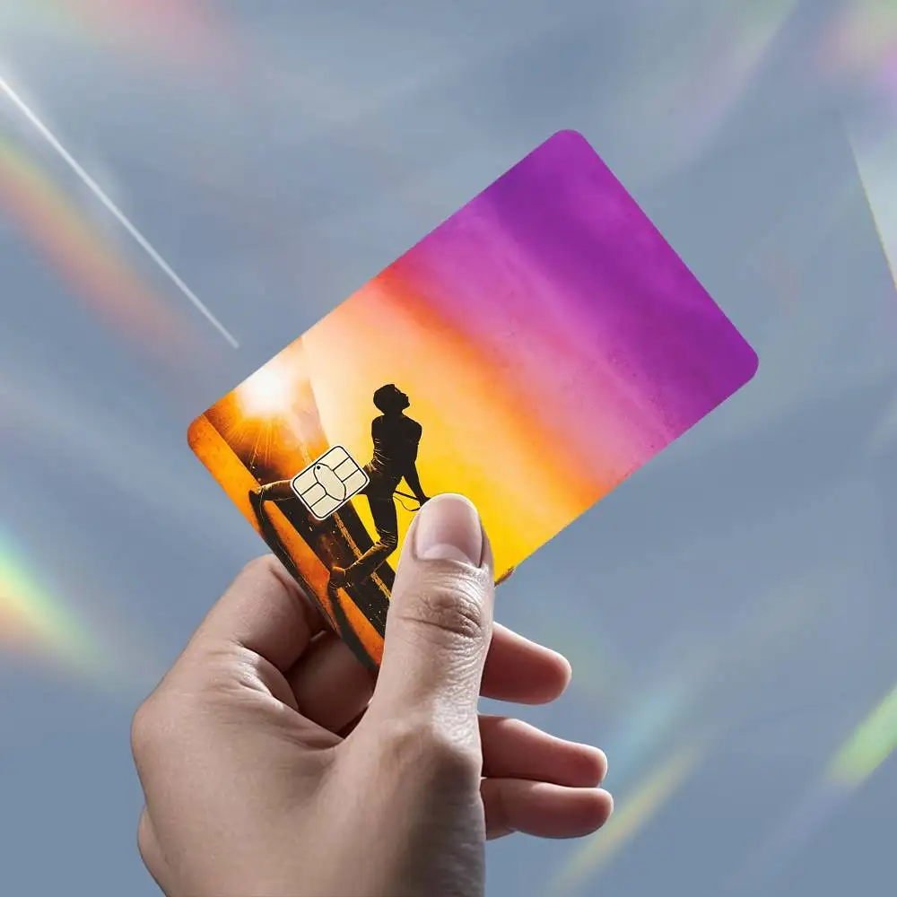 F-Freddie M-Mercury-y HD Waterproof Card Skins Protective Stickers for Credit Bank Game Cards