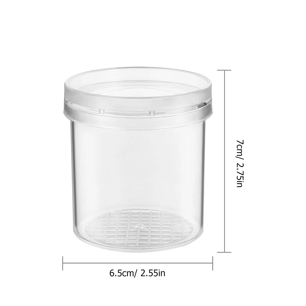 

20pcs Insect Observation Cup Magnifying Box Critter Container Breeding Tool Part Portable Catcher Viewer Plastic Child