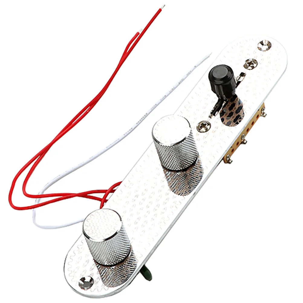 

Iron Plate Circuit For Wiring Harness Pre-Loaded Control Plate With Tone Volume Pots, Pickup Wiring Replacement Part,