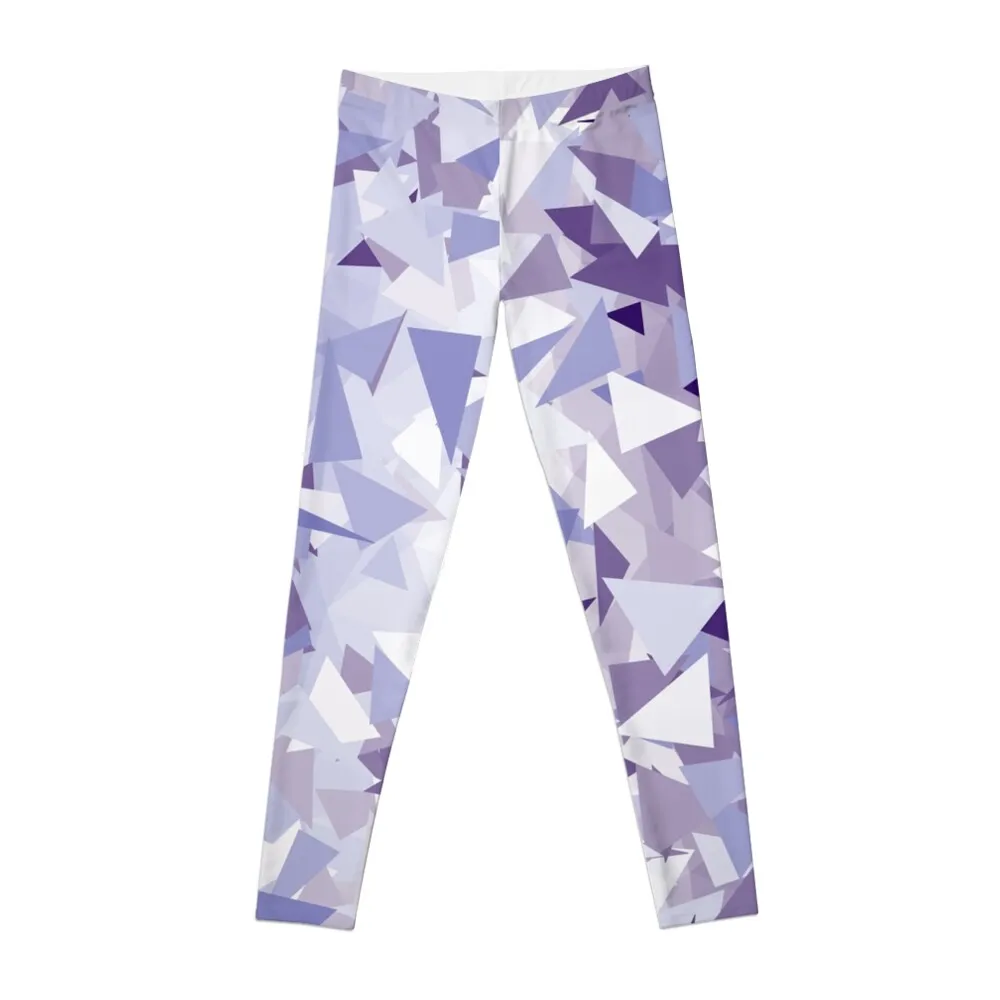 

Purple Ombre Triangles Leggings Women's high waist legings for fitness Sports pants woman for physical Womens Leggings