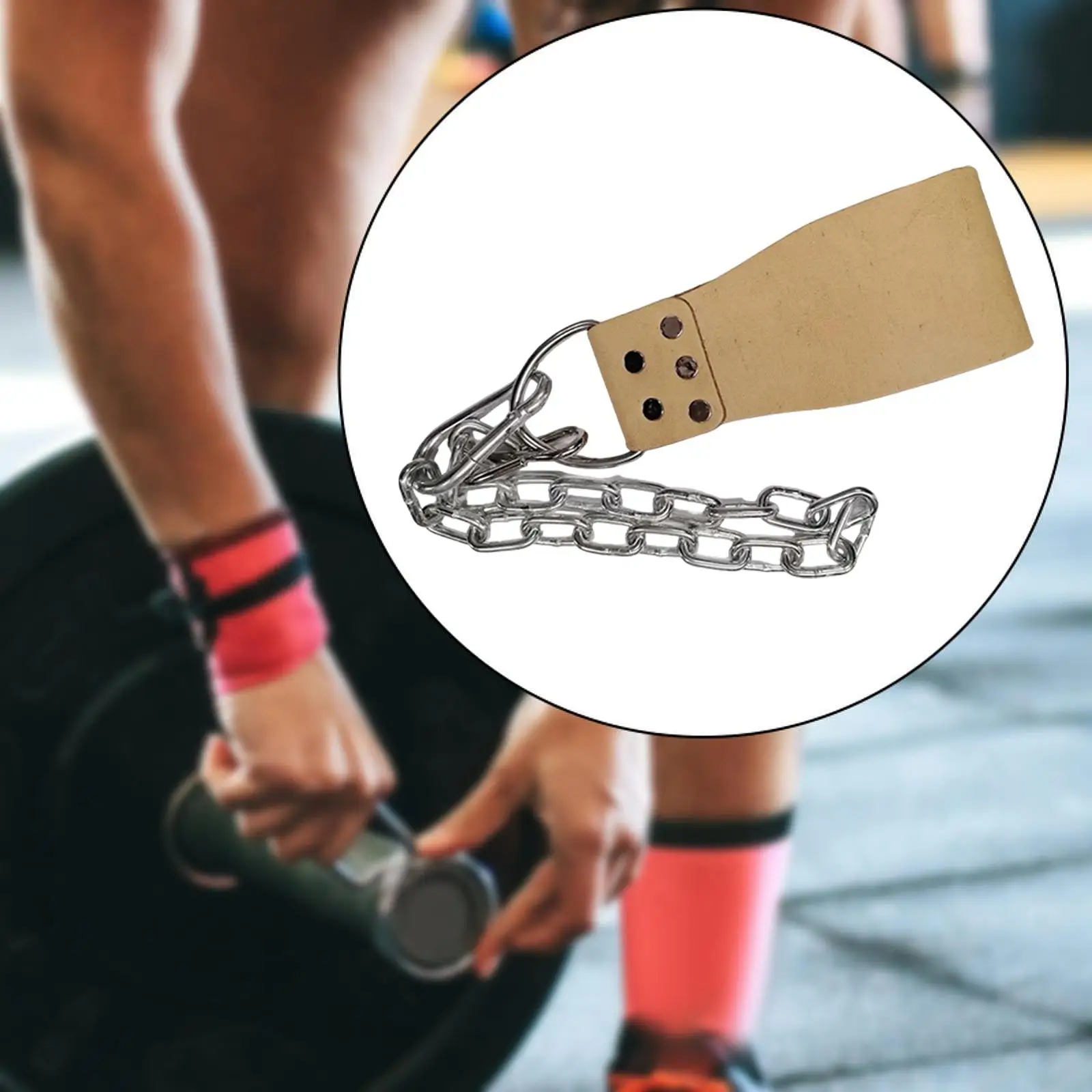 

Dipping Belt for Weightlifting with Chain for Weightlifting Belt Accessories for