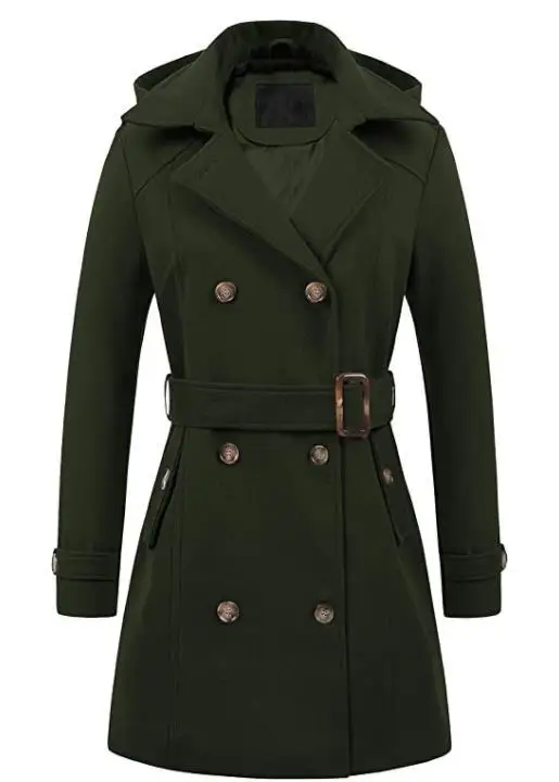 Mäntel für Damen, 2025, Winter, Freundin, mit Kapuze, britischer Stil, Kleidung, Street-Fashion-Damenjacke