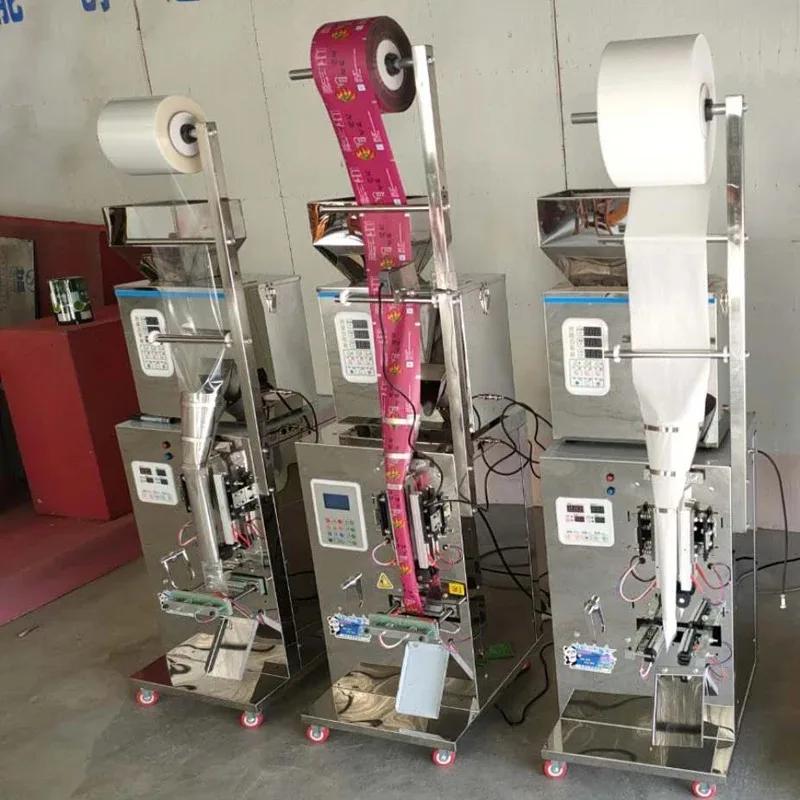 

PBOBP Small Vertical Sugar Salt Powder Liquid ags Filling Food Packaging Sealing Packing Machine for Spices