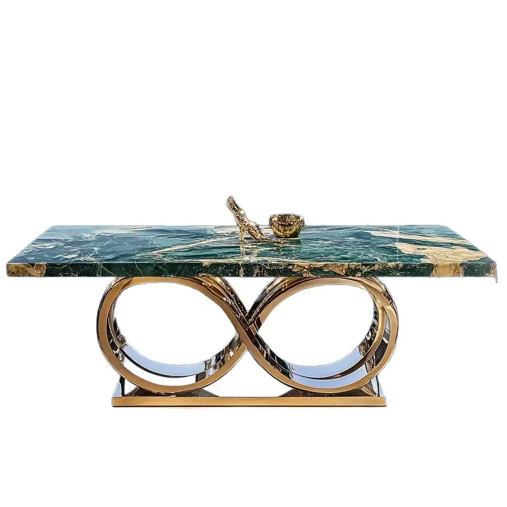 TAO Modern marble luxury stone light luxury restaurant simple villa home
