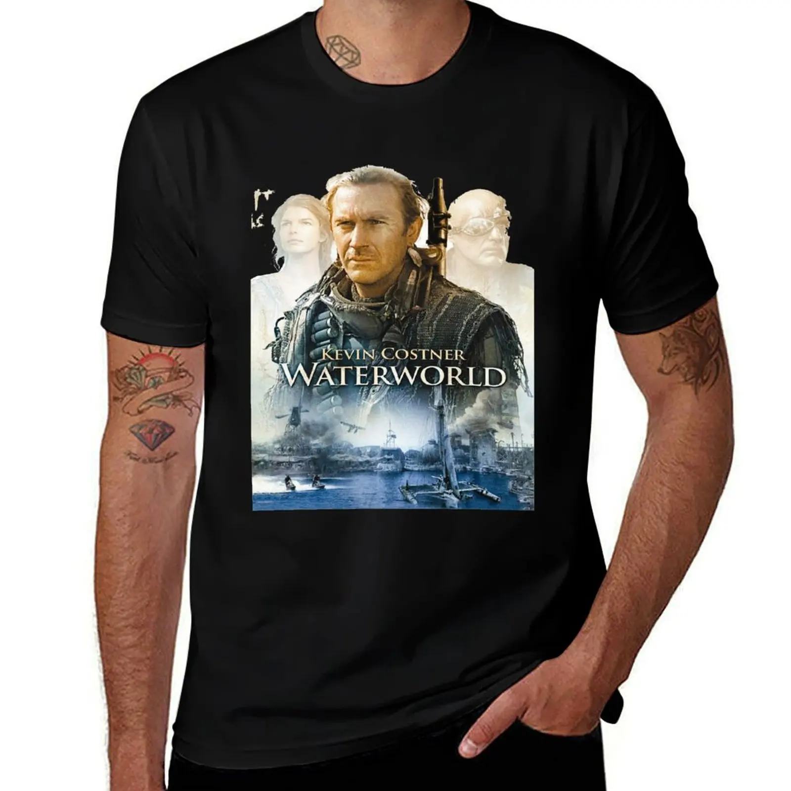 

Waterworld Horror Movie. Vintage 70s T-Shirt T-shirts oversize vintage t shirts tees cute tops mens clothes