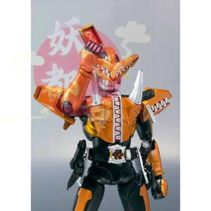 En Stock Original Bandai Banpresto Kamen Rider jinete enmascarado Gaoh Anime modelo de figuras de acción juguetes adorno de escritorio coleccionar regalos