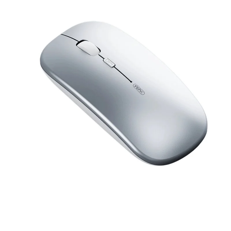 Inphic P-M1 Wireless Mouse Office Mute Mouse Rechargeable Bluetooth Three-Mode Power Display Suitable For Apple Mac Laptop Pc