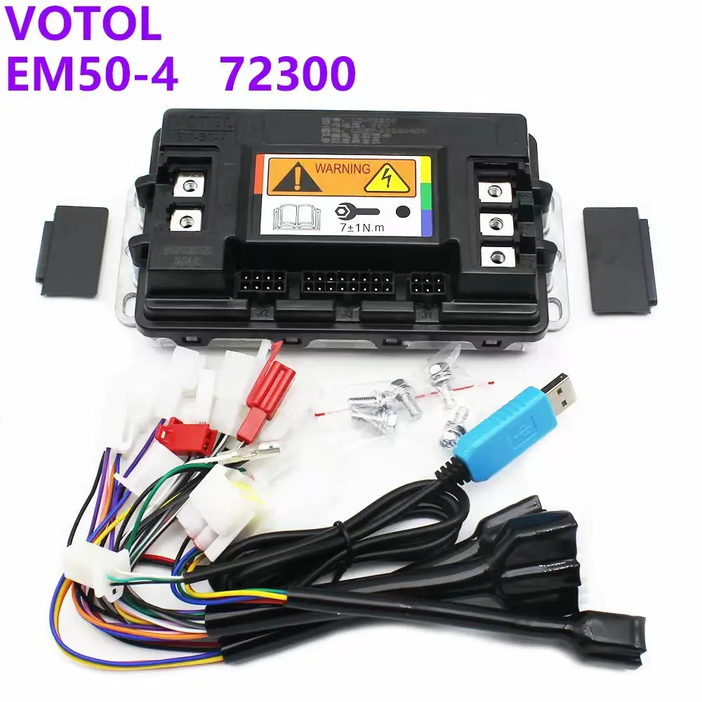 VOTOL EM50-4 48-72V 72300 Programmable Controller 80A 2000W Electric Scooter Electric motorcycle  motor controller