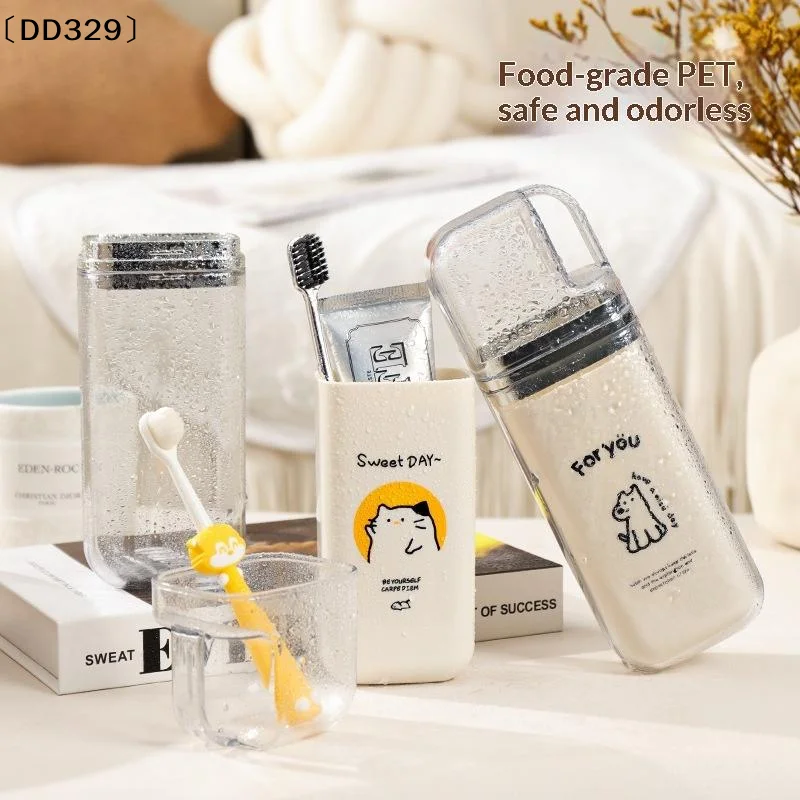 Toothbrush Travel Containers Transparent Portable Toothpaste Toothbrush Case Outdoor/business Trip/travel Acessories〔DD329〕