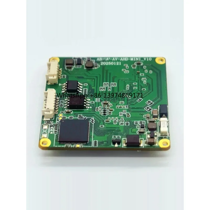 Mini Analog Video Encoder AV CVBS AHD Signal Converter SD HD Anti-interlaced Encoder UDP RTSP ONVIF Supported Network Streaming