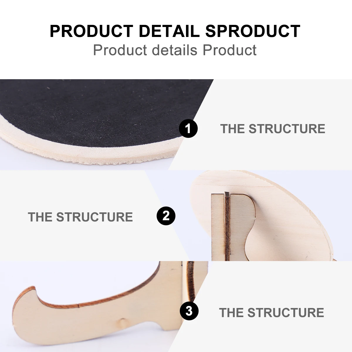 10 Pcs Desktop Blackboard Display Chalkboards Mini Wooden Decoration Message Ornament Wedding