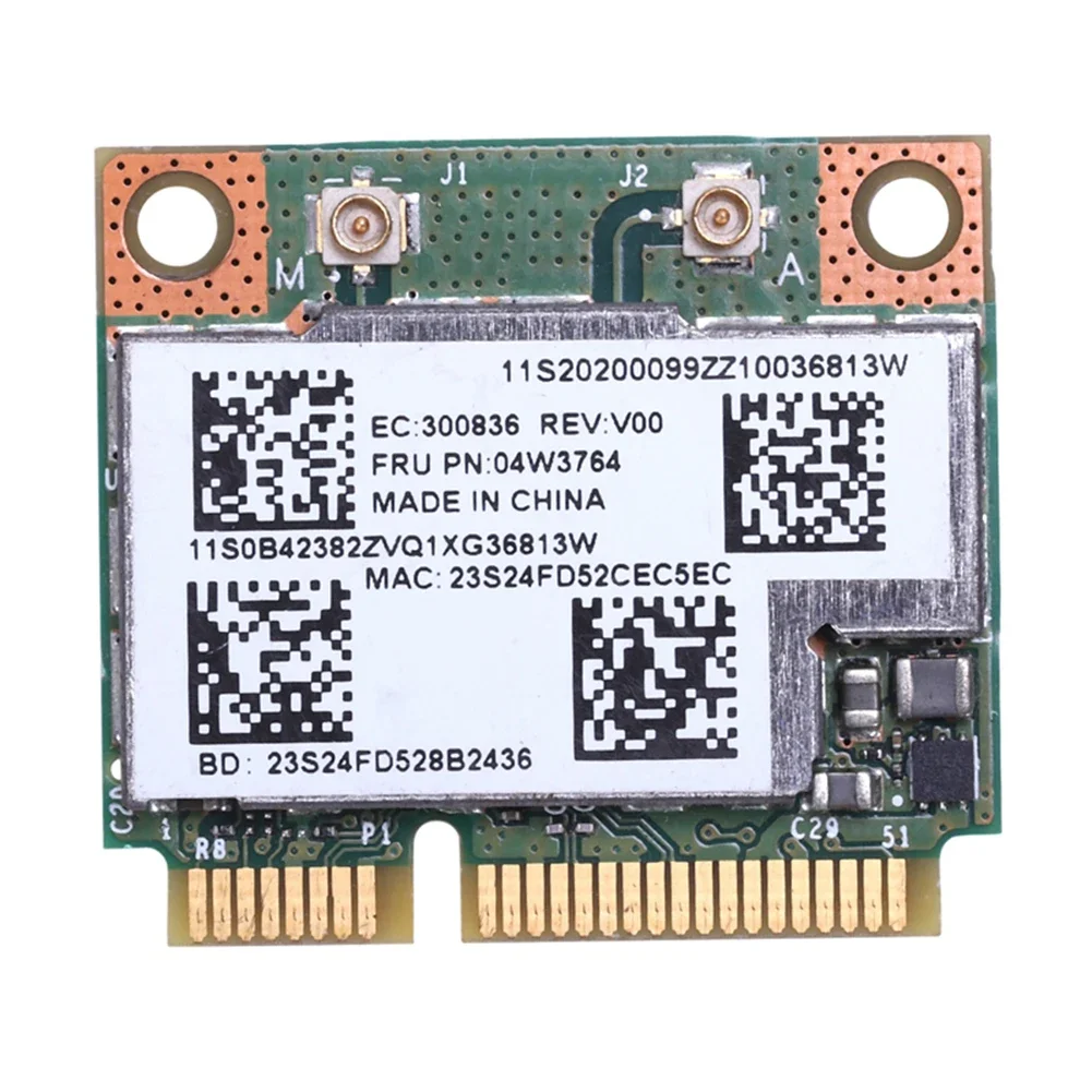 BCM43228 BT4.0 WLAN Para Thinkpad Abgn E430 E431 E435 E530 E531 E535 S230u T430u E330 E130 X131E 04W3834 04W3835 WIFI CARD