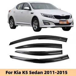 Car Window Visor Deflector Window Rain Guard Cover Shade For Kia K5 Optima 2011 2012 2013 2014 2015 Car Styling Accessories