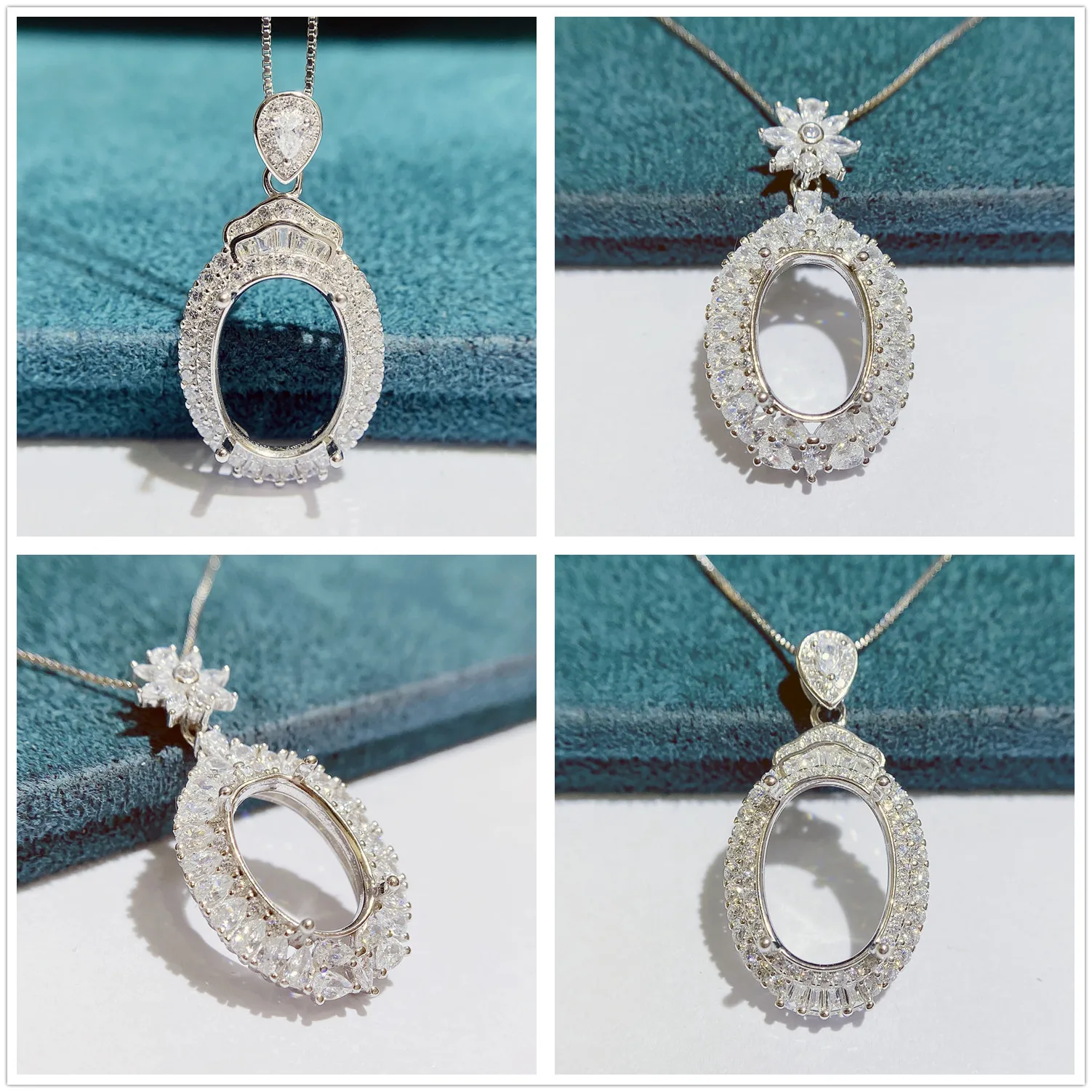 colgante-de-plata-de-ley-s925-con-soporte-para-cristal-gema-ovalada-collar-sin-engastar-accesorios-de-joyeria-de-moda-de-lujo