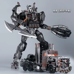 NEW BAIWEI Transformation TW-1031 Scourge Truck Alloy Robot Car Movie 18cm Action Figures Deformation Model Toy Collection Gifts