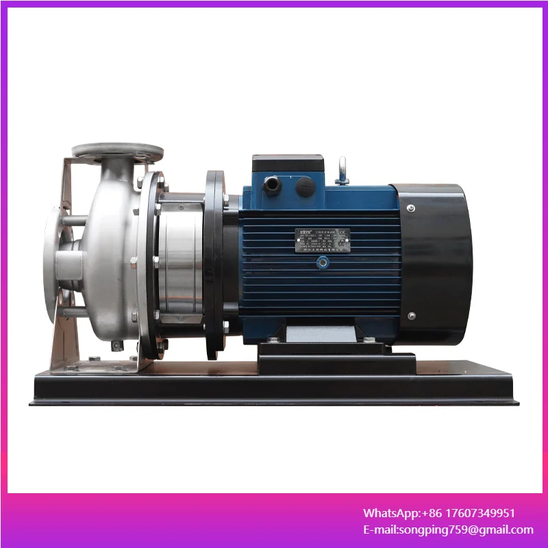 ZS Stainless Steel Horizontal Centrifugal Pump Cold and Hot Water Circulation air Conditioning Seawater Booster Pump